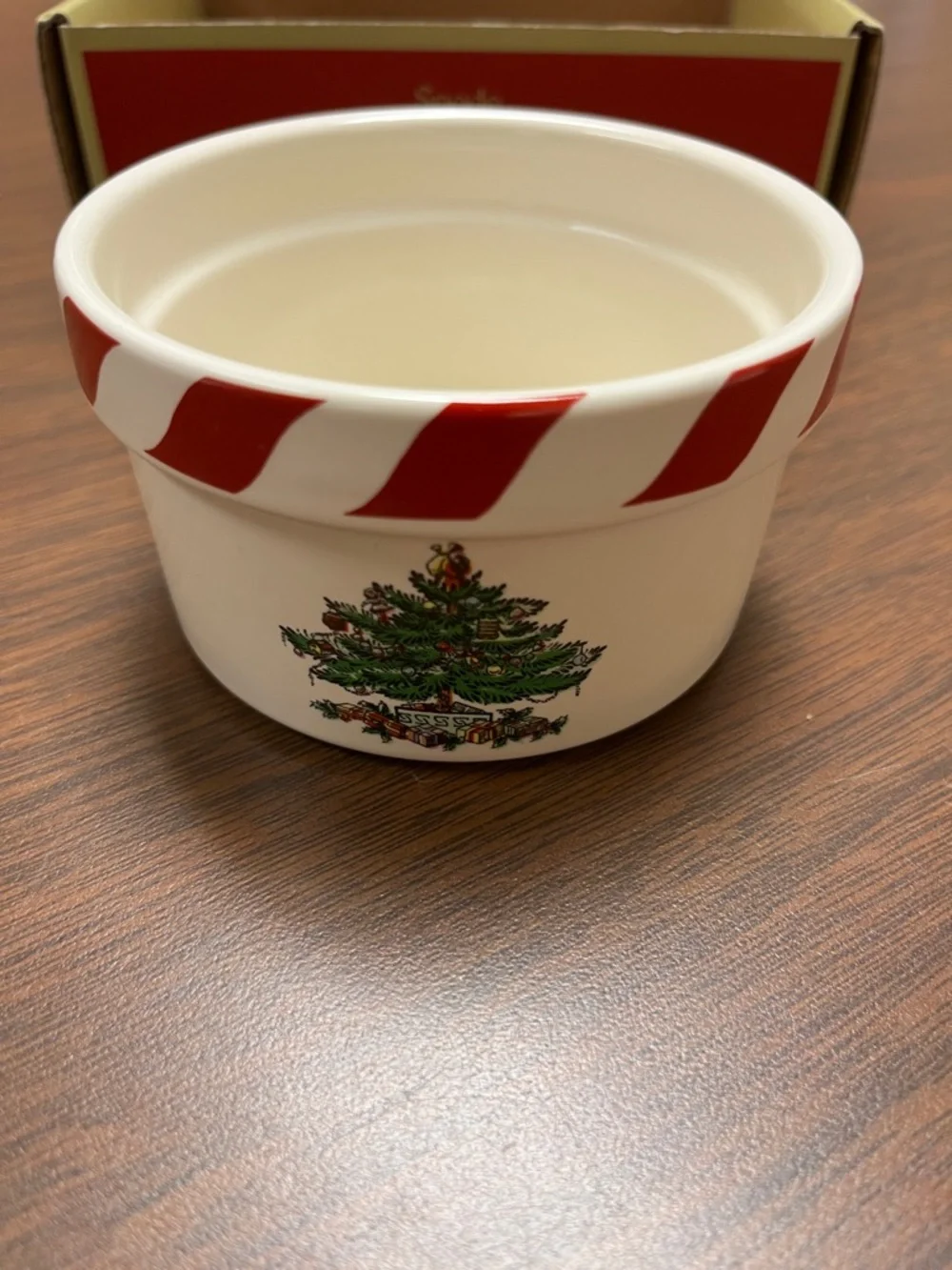 Spode Christmas Tree Peppermint Dip Set, new with tags‎